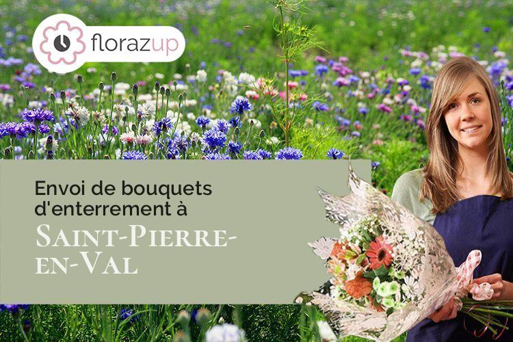 coupes de fleurs pour un enterrement à Saint-Pierre-en-Val (Seine-Maritime/76260)