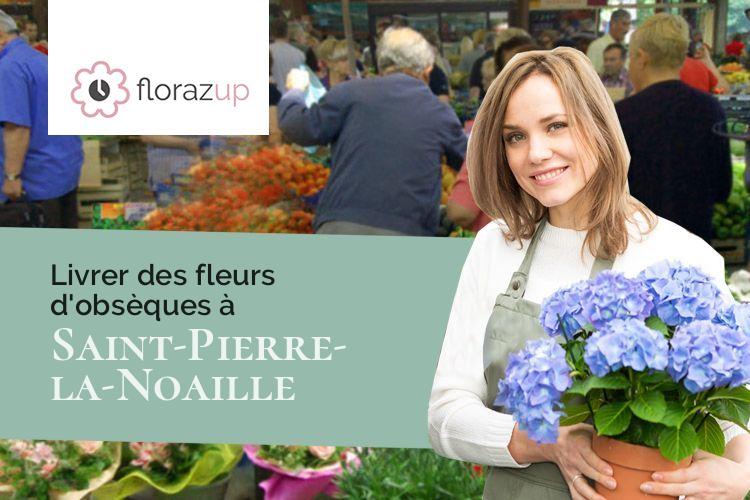 couronnes florales pour un décès à Saint-Pierre-la-Noaille (Loire/42190)