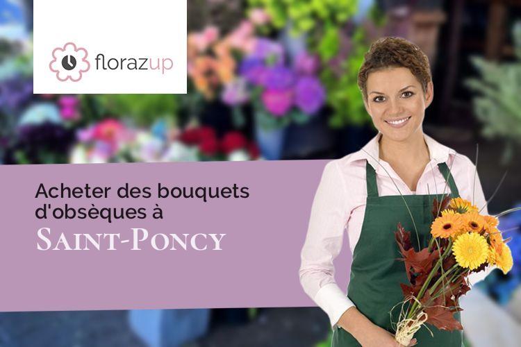 plantes pour des funérailles à Saint-Poncy (Cantal/15500)