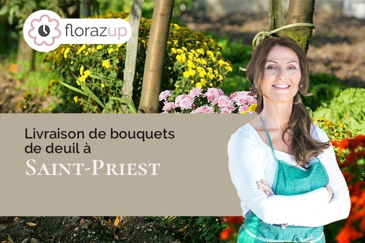 plantes pour un enterrement à Saint-Priest (Ardèche/07000)