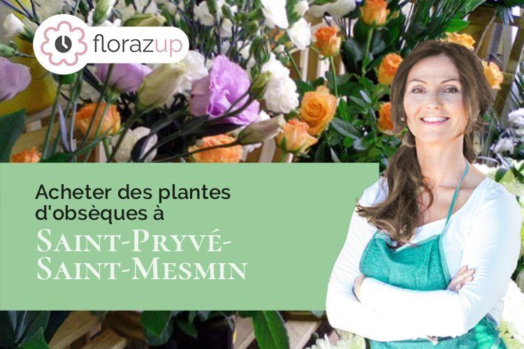 plantes pour des funérailles à Saint-Pryvé-Saint-Mesmin (Loiret/45750)