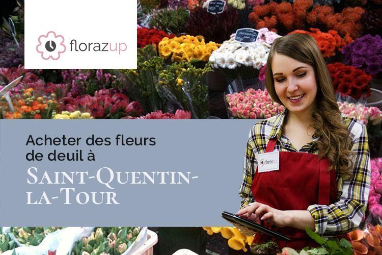 compositions de fleurs pour un deuil à Saint-Quentin-la-Tour (Ariège/09500)