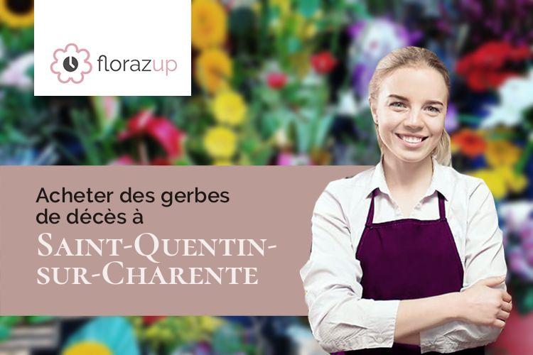 créations de fleurs pour une crémation à Saint-Quentin-sur-Charente (Charente/16150)