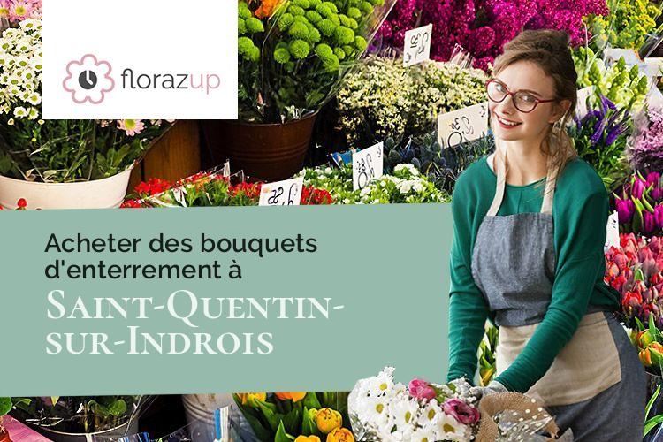 coupes de fleurs pour un décès à Saint-Quentin-sur-Indrois (Indre-et-Loire/37310)