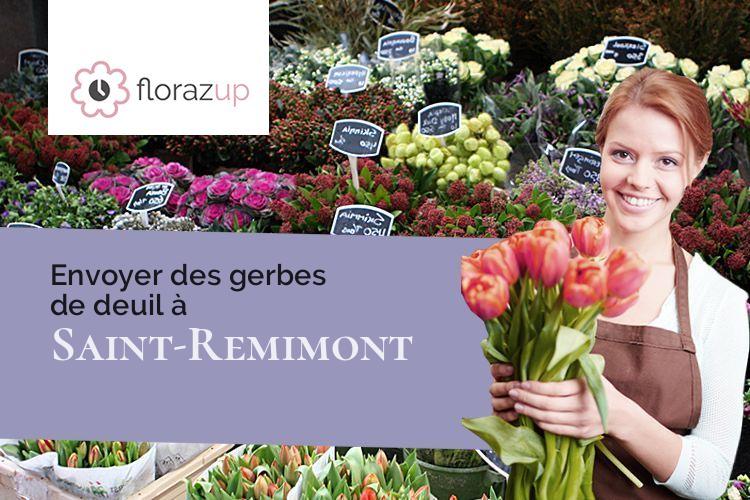 créations de fleurs pour un enterrement à Saint-Remimont (Meurthe-et-Moselle/54740)