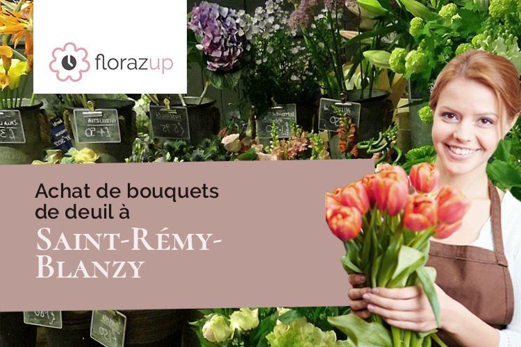coupes de fleurs pour un enterrement à Saint-Rémy-Blanzy (Aisne/02210)