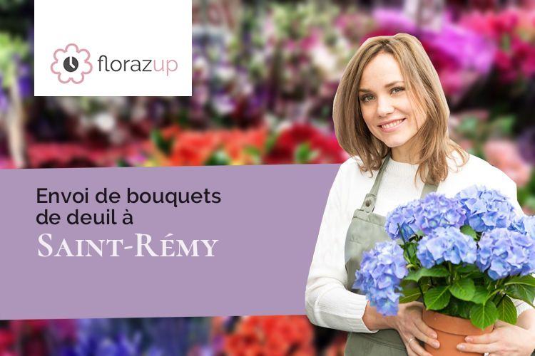 couronnes florales pour une crémation à Saint-Rémy (Côte-d'Or/21500)