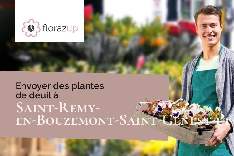 couronnes de fleurs pour un décès à Saint-Remy-en-Bouzemont-Saint-Genest-et-Isson (Marne/51290)