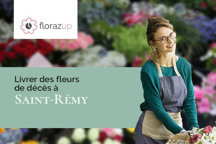 créations florales pour un deuil à Saint-Rémy (Vosges/88480)