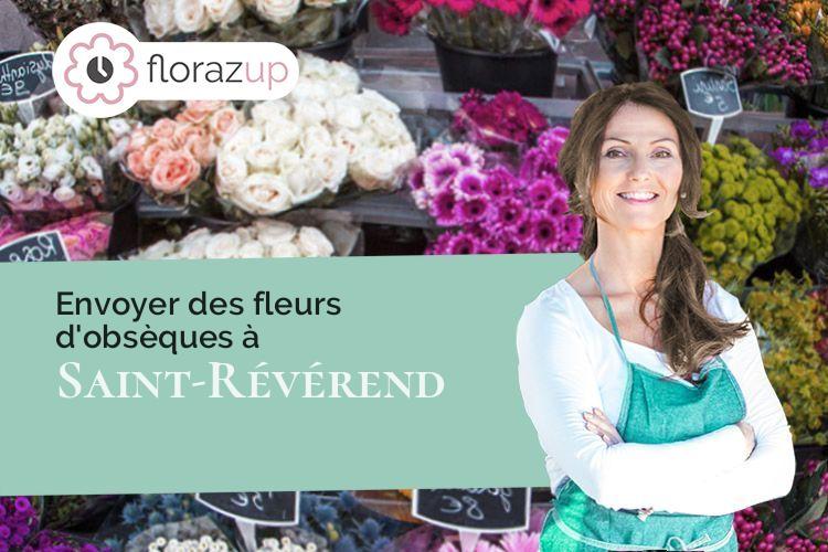 compositions de fleurs pour un enterrement à Saint-Révérend (Vendée/85220)