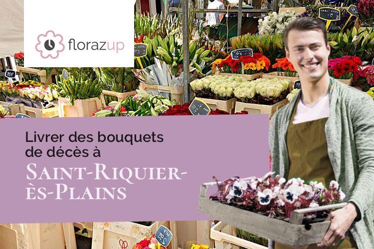 créations de fleurs pour une crémation à Saint-Riquier-ès-Plains (Seine-Maritime/76460)