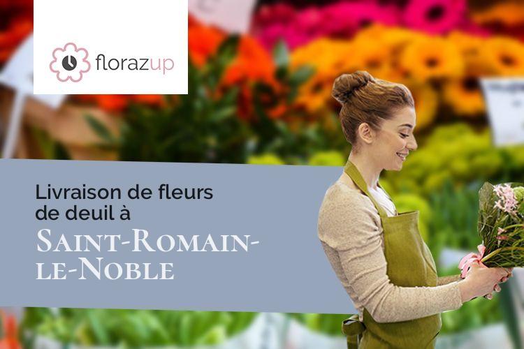 compositions de fleurs pour des obsèques à Saint-Romain-le-Noble (Lot-et-Garonne/47270)