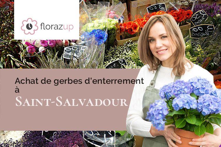 coeurs de fleurs pour une crémation à Saint-Salvadour (Corrèze/19700)