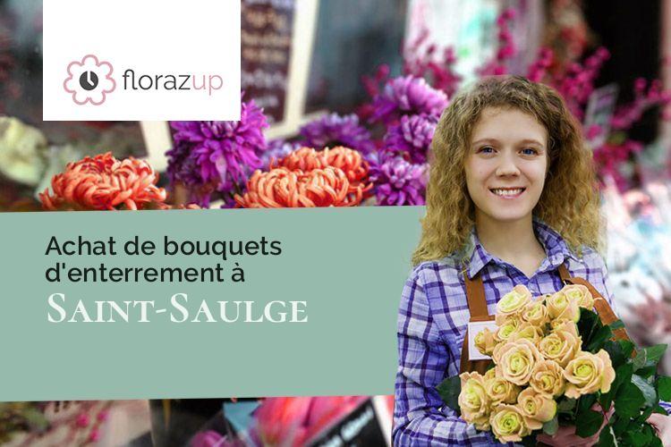 créations florales pour des obsèques à Saint-Saulge (Nièvre/58330)