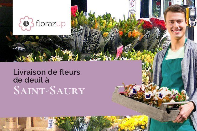 plantes pour un décès à Saint-Saury (Cantal/15290)