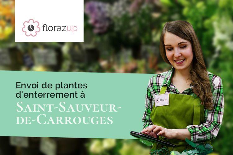couronnes florales pour un décès à Saint-Sauveur-de-Carrouges (Orne/61320)
