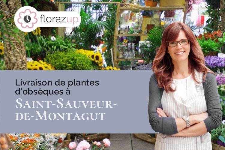 coupes de fleurs pour un décès à Saint-Sauveur-de-Montagut (Ardèche/07190)