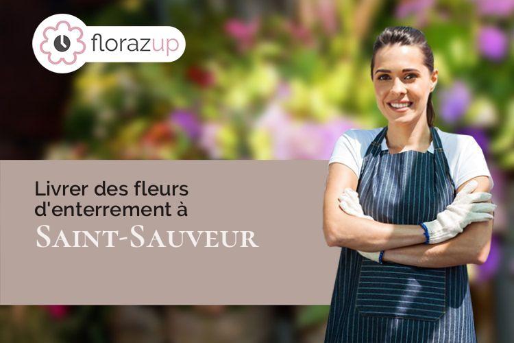 bouquets de fleurs pour une crémation à Saint-Sauveur (Oise/60320)