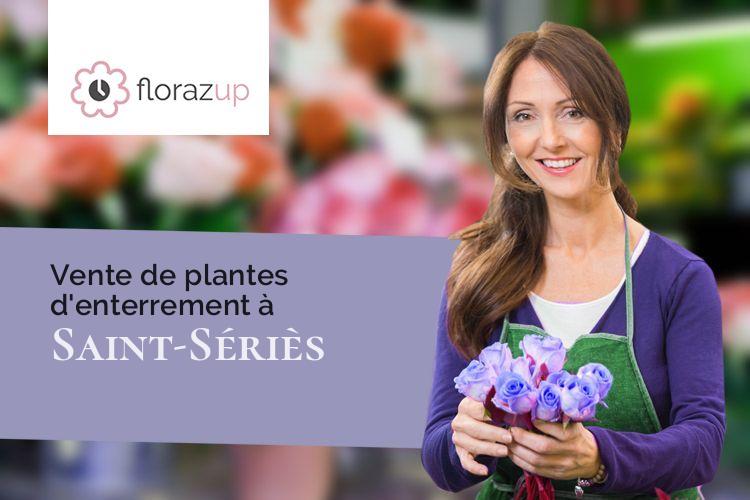 bouquets de fleurs pour des obsèques à Saint-Sériès (Hérault/34400)