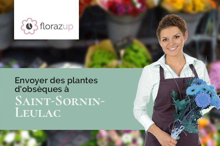 créations florales pour un deuil à Saint-Sornin-Leulac (Haute-Vienne/87290)