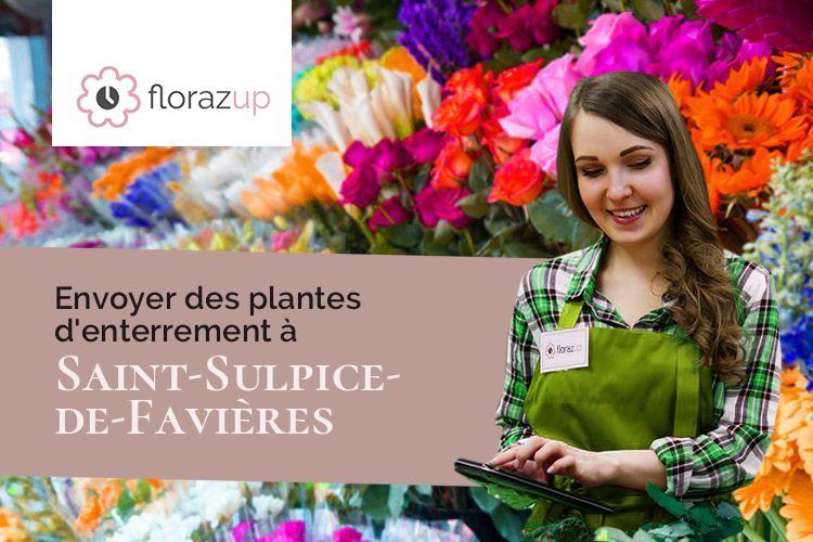 couronnes de fleurs pour des funérailles à Saint-Sulpice-de-Favières (Essonne/91910)