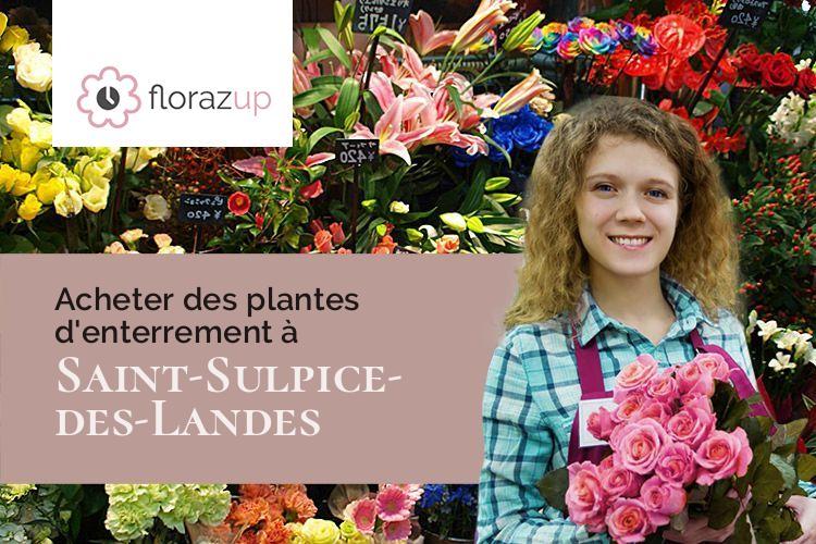 couronnes de fleurs pour un décès à Saint-Sulpice-des-Landes (Loire-Atlantique/44540)