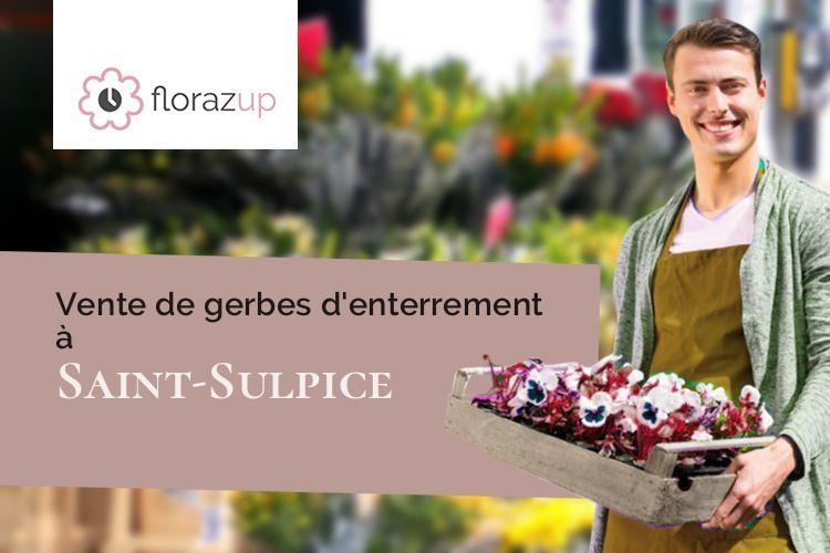 compositions florales pour un décès à Saint-Sulpice (Haute-Saône/70110)