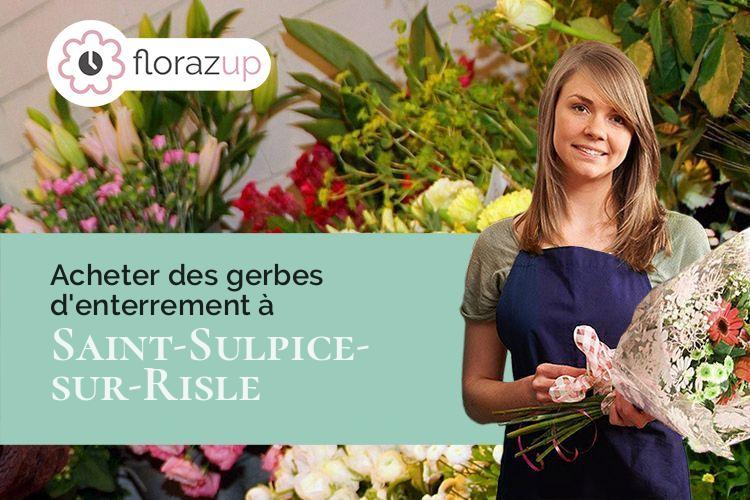 gerbes de fleurs pour une crémation à Saint-Sulpice-sur-Risle (Orne/61300)