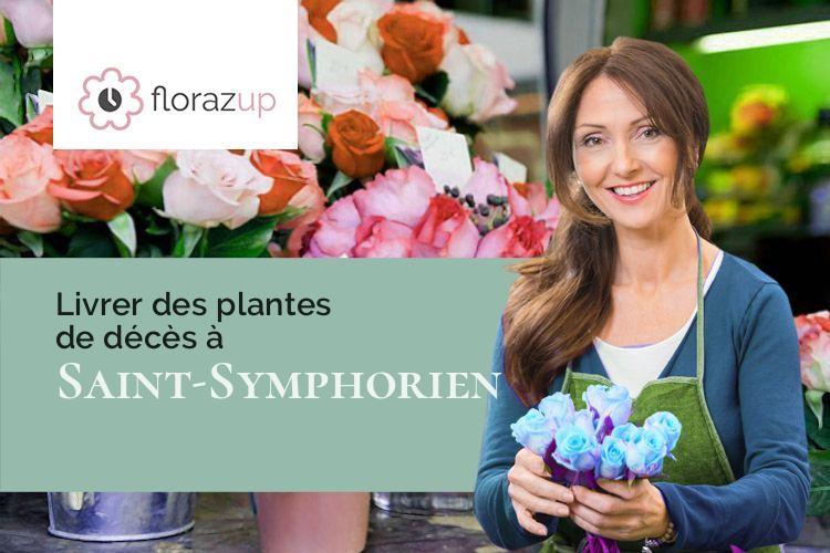créations de fleurs pour un décès à Saint-Symphorien (Eure/27500)