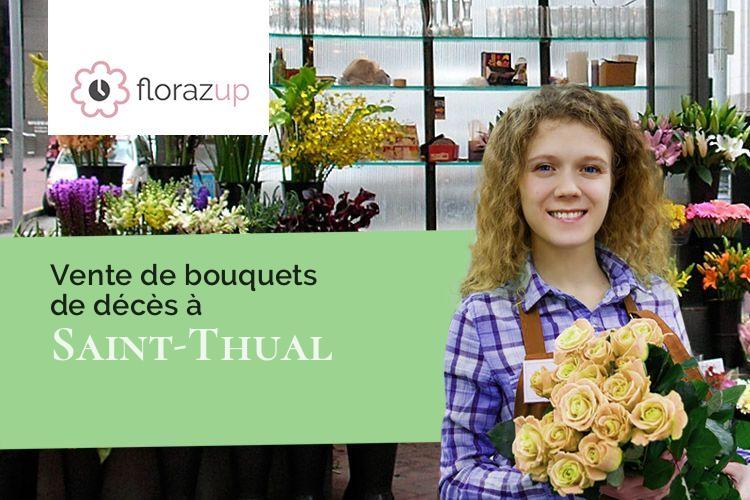 gerbes de fleurs pour une crémation à Saint-Thual (Ille-et-Vilaine/35190)