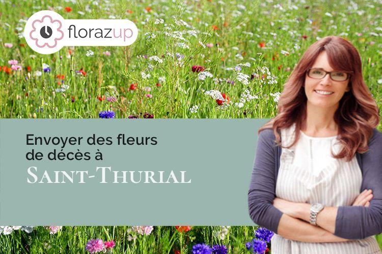 créations de fleurs pour des obsèques à Saint-Thurial (Ille-et-Vilaine/35310)