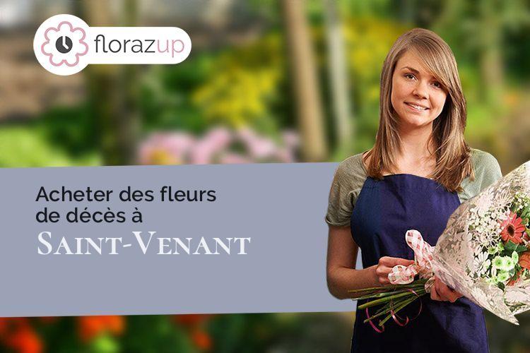 créations de fleurs pour un deuil à Saint-Venant (Pas-de-Calais/62350)