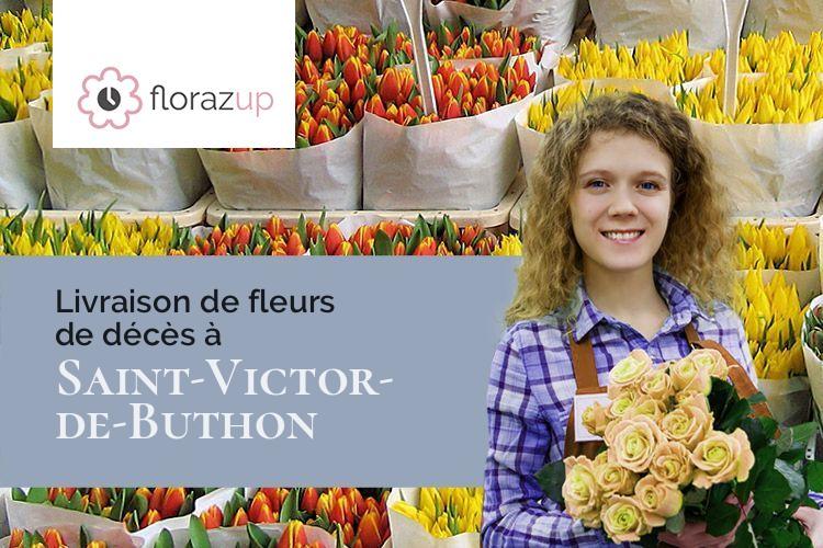 bouquets de fleurs pour un décès à Saint-Victor-de-Buthon (Eure-et-Loir/28240)