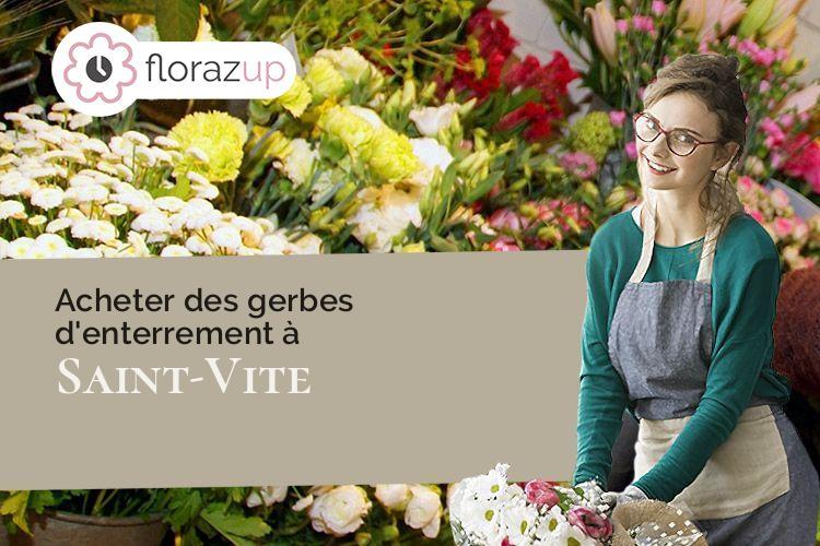 créations florales pour un deuil à Saint-Vite (Lot-et-Garonne/47500)