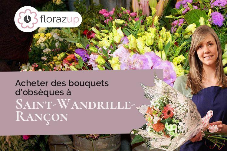 compositions de fleurs pour une crémation à Saint-Wandrille-Rançon (Seine-Maritime/76490)