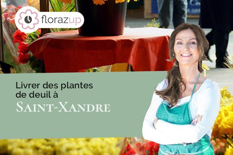 compositions de fleurs pour des obsèques à Saint-Xandre (Charente-Maritime/17138)