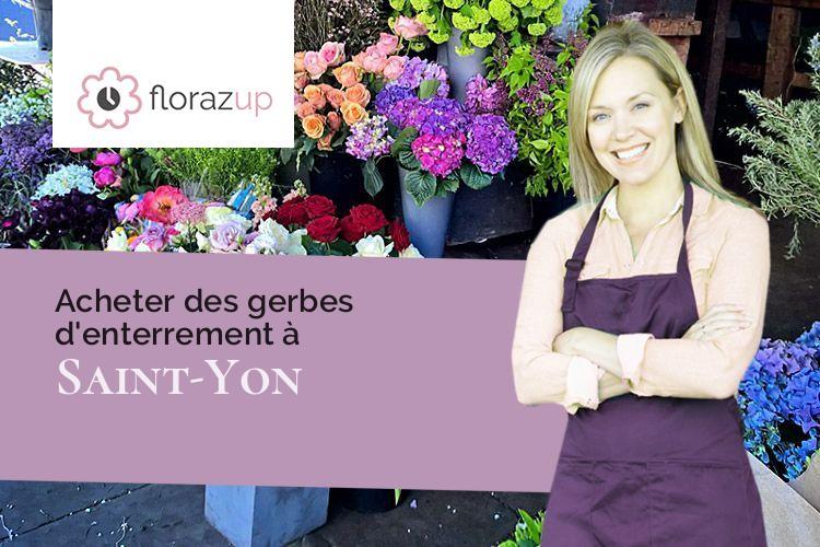 bouquets de fleurs pour des obsèques à Saint-Yon (Essonne/91650)