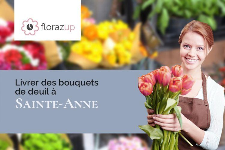 fleurs deuil pour une crémation à Sainte-Anne (Gers/32430)