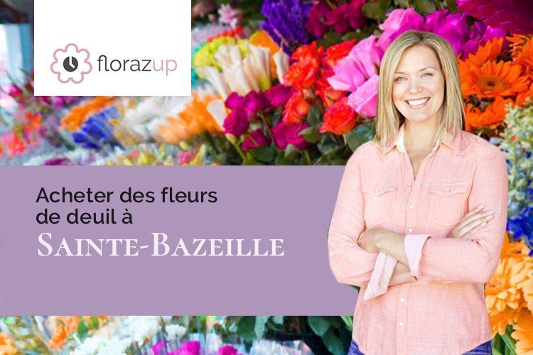 coupes de fleurs pour des funérailles à Sainte-Bazeille (Lot-et-Garonne/47200)