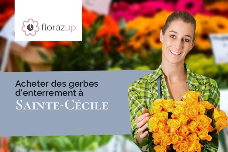 fleurs deuil pour un deuil à Sainte-Cécile (Saône-et-Loire/71250)