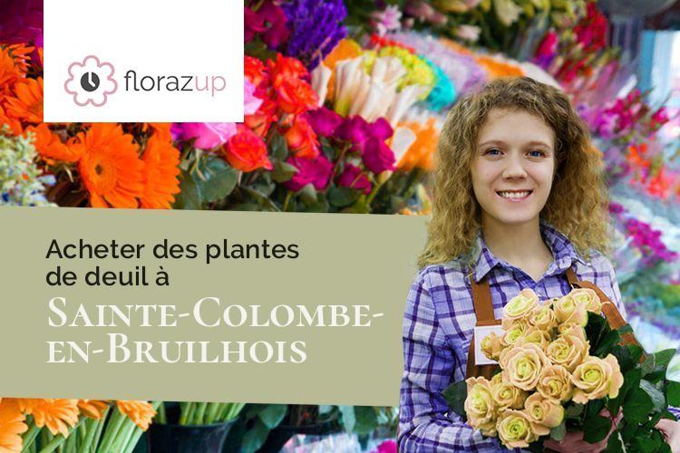 gerbes de fleurs pour des funérailles à Sainte-Colombe-en-Bruilhois (Lot-et-Garonne/47310)