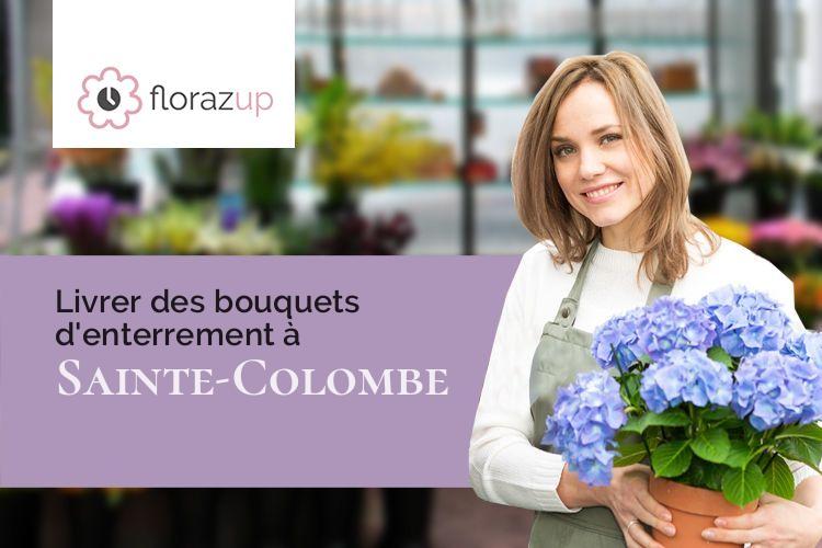 bouquets de fleurs pour des funérailles à Sainte-Colombe (Hautes-Alpes/05700)