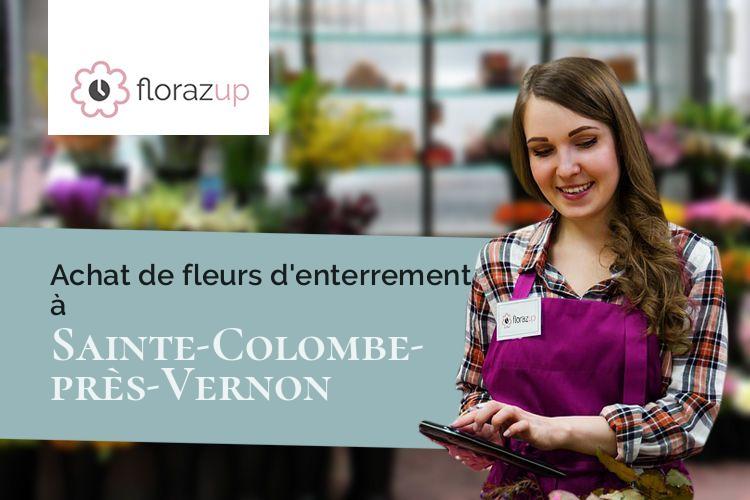 créations florales pour une crémation à Sainte-Colombe-près-Vernon (Eure/27950)