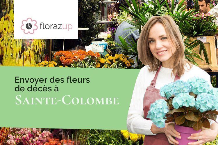 créations de fleurs pour des obsèques à Sainte-Colombe (Yonne/89440)