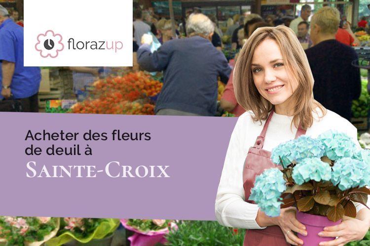 plantes pour un enterrement à Sainte-Croix (Lot/46800)