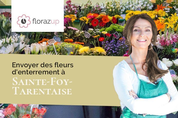 créations de fleurs pour un décès à Sainte-Foy-Tarentaise (Savoie/73640)