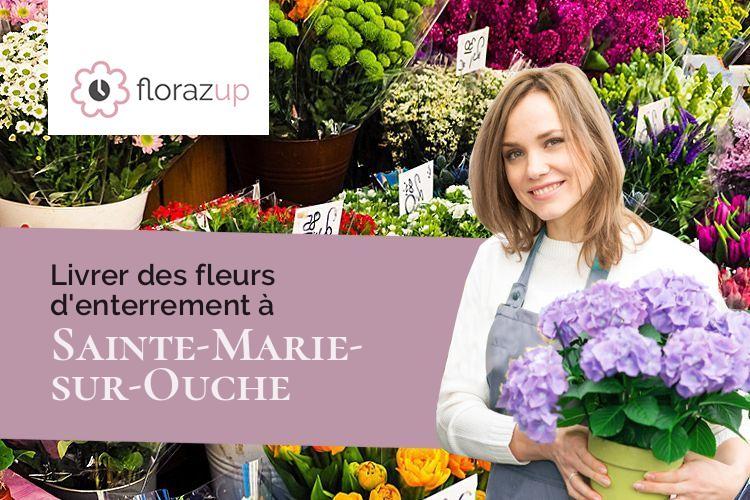 créations de fleurs pour une crémation à Sainte-Marie-sur-Ouche (Côte-d'Or/21410)