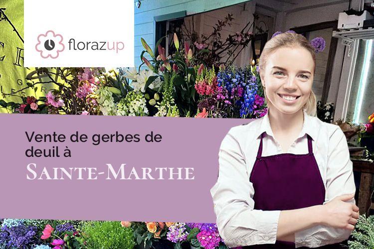 créations de fleurs pour un deuil à Sainte-Marthe (Lot-et-Garonne/47430)