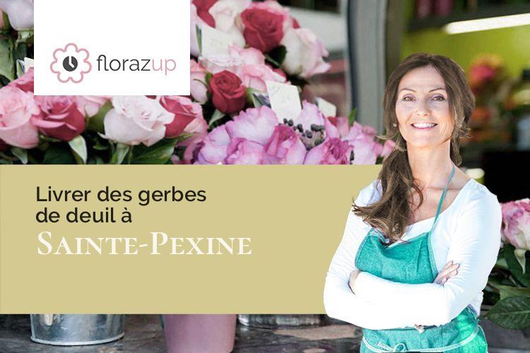 créations de fleurs pour un enterrement à Sainte-Pexine (Vendée/85320)