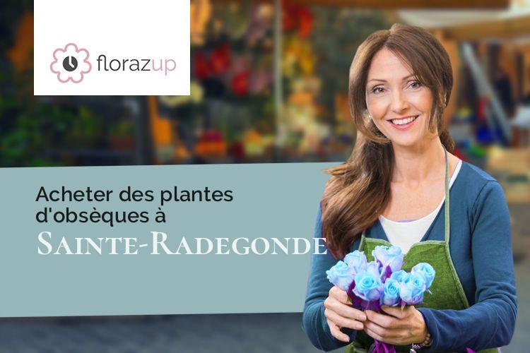 compositions florales pour un deuil à Sainte-Radegonde (Saône-et-Loire/71320)